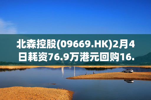 北森控股(09669.HK)2月4日耗资76.9万港元回购16.3万股