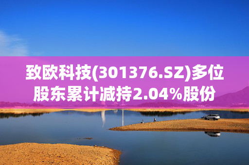 致欧科技(301376.SZ)多位股东累计减持2.04%股份