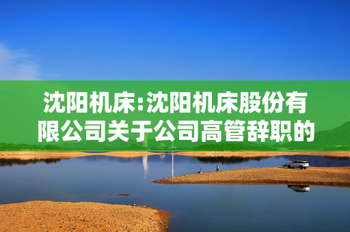 沈阳机床:沈阳机床股份有限公司关于公司高管辞职的公告