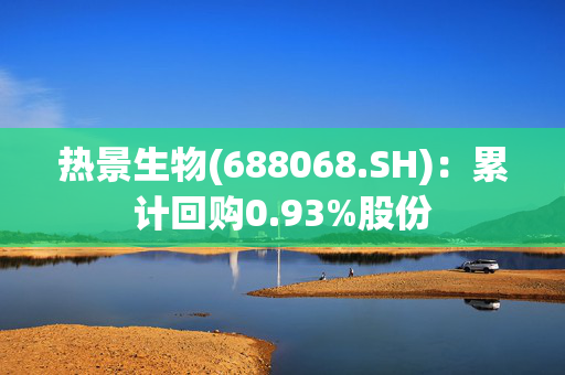 热景生物(688068.SH)：累计回购0.93%股份