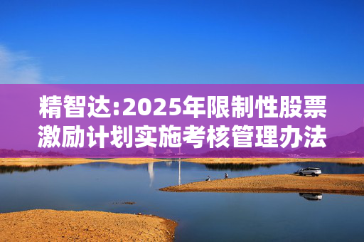 精智达:2025年限制性股票激励计划实施考核管理办法