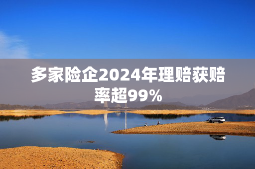 多家险企2024年理赔获赔率超99%