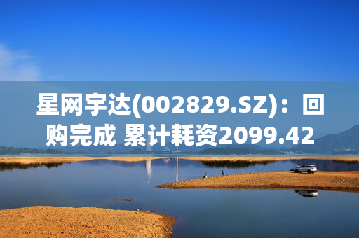 星网宇达(002829.SZ)：回购完成 累计耗资2099.42万元回购121.87万股