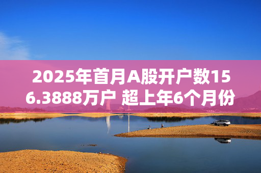 2025年首月A股开户数156.3888万户 超上年6个月份