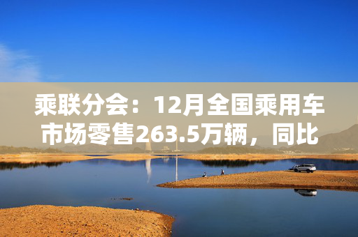 乘联分会：12月全国乘用车市场零售263.5万辆，同比增长12.0%