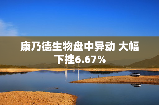 康乃德生物盘中异动 大幅下挫6.67%