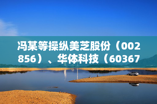 冯某等操纵美芝股份（002856）、华体科技（603679）、日盈电子（603286）被证监会处罚，受损投资者已可索赔