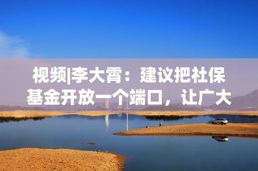 视频|李大霄：建议把社保基金开放一个端口，让广大股民基民购买