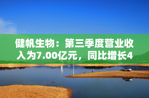 健帆生物：第三季度营业收入为7.00亿元，同比增长47.74%