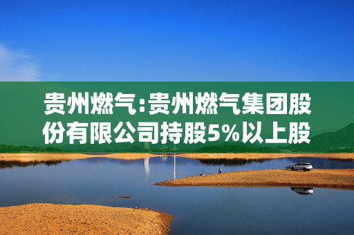 贵州燃气:贵州燃气集团股份有限公司持股5%以上股东减持股份计划公告