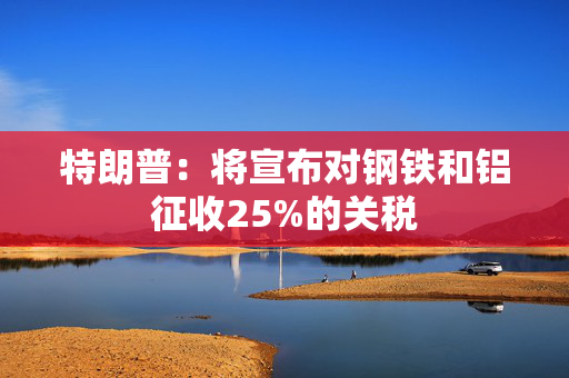 特朗普：将宣布对钢铁和铝征收25%的关税