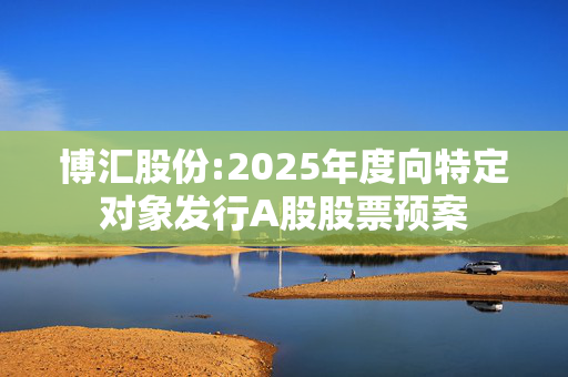 博汇股份:2025年度向特定对象发行A股股票预案