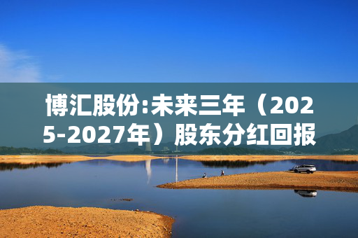 博汇股份:未来三年（2025-2027年）股东分红回报规划