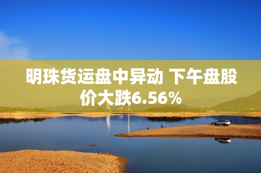 明珠货运盘中异动 下午盘股价大跌6.56%