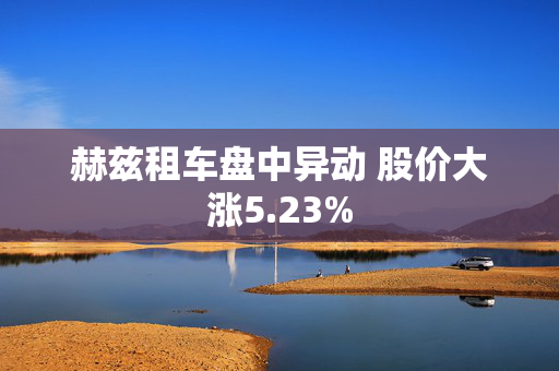 赫兹租车盘中异动 股价大涨5.23%