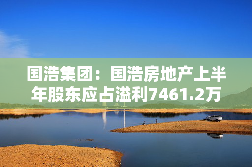 国浩集团：国浩房地产上半年股东应占溢利7461.2万新加坡元 同比增长12.76%