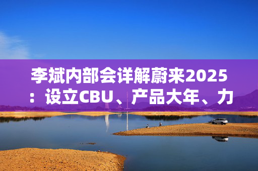 李斌内部会详解蔚来2025：设立CBU、产品大年、力争2025Q4单季度盈利