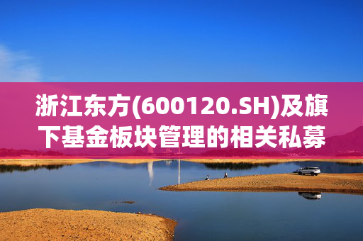 浙江东方(600120.SH)及旗下基金板块管理的相关私募基金未直接或间接投资深度求索