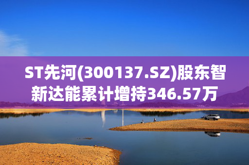 ST先河(300137.SZ)股东智新达能累计增持346.57万股