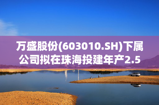 万盛股份(603010.SH)下属公司拟在珠海投建年产2.5万吨抗冲击改性剂项目