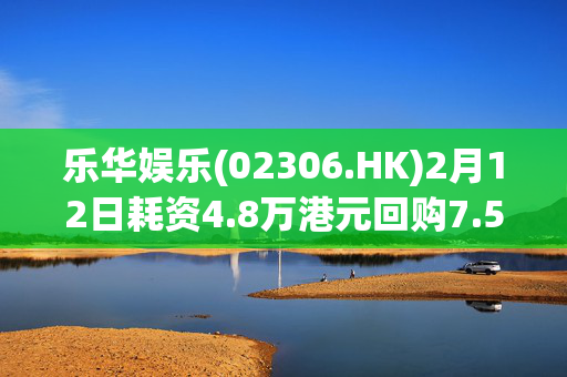 乐华娱乐(02306.HK)2月12日耗资4.8万港元回购7.5万股