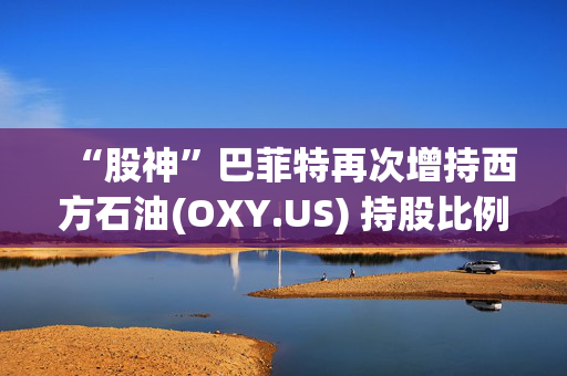 “股神”巴菲特再次增持西方石油(OXY.US) 持股比例升至28.3%