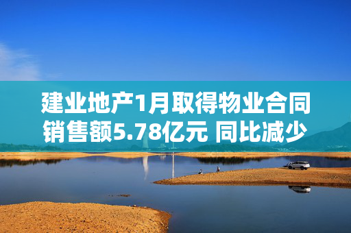 建业地产1月取得物业合同销售额5.78亿元 同比减少18.7%