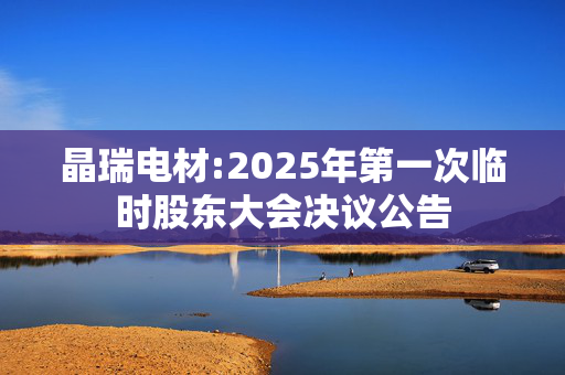 晶瑞电材:2025年第一次临时股东大会决议公告