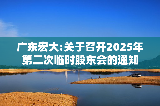 广东宏大:关于召开2025年第二次临时股东会的通知