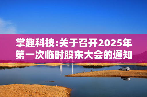 掌趣科技:关于召开2025年第一次临时股东大会的通知