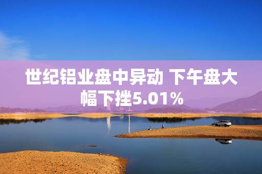 世纪铝业盘中异动 下午盘大幅下挫5.01%