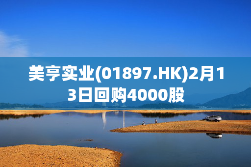 美亨实业(01897.HK)2月13日回购4000股