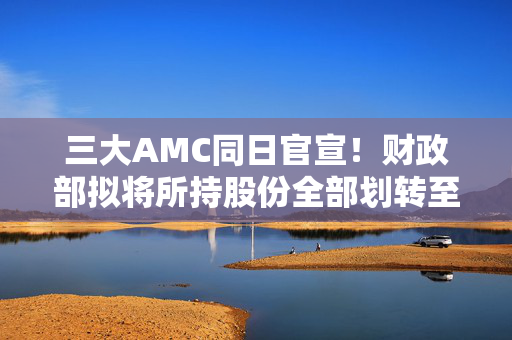 三大AMC同日官宣！财政部拟将所持股份全部划转至中央汇金