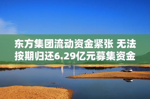 东方集团流动资金紧张 无法按期归还6.29亿元募集资金