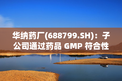 华纳药厂(688799.SH)：子公司通过药品 GMP 符合性检查