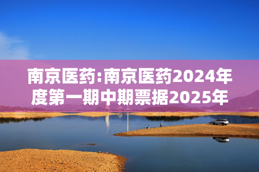 南京医药:南京医药2024年度第一期中期票据2025年付息公告