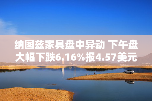 纳图兹家具盘中异动 下午盘大幅下跌6.16%报4.57美元