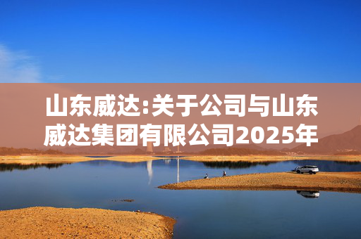 山东威达:关于公司与山东威达集团有限公司2025年度预计日常关联交易的公告