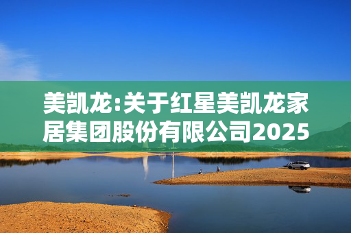 美凯龙:关于红星美凯龙家居集团股份有限公司2025年第一次临时股东大会之法律意见书