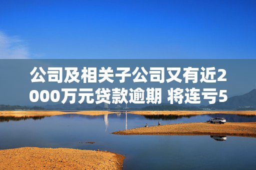 公司及相关子公司又有近2000万元贷款逾期 将连亏5年的新元科技面临生死劫？