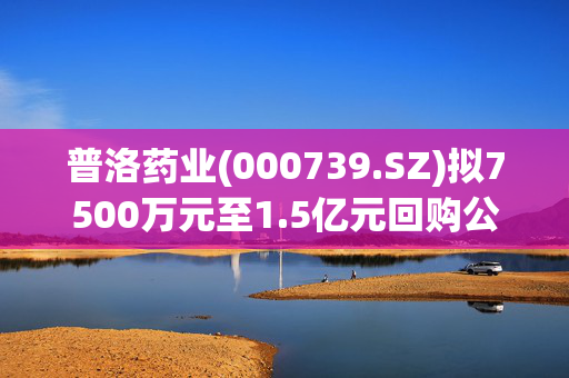 普洛药业(000739.SZ)拟7500万元至1.5亿元回购公司股份