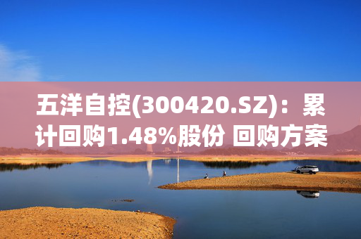 五洋自控(300420.SZ)：累计回购1.48%股份 回购方案实施完毕