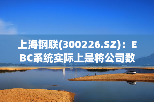 上海钢联(300226.SZ)：EBC系统实际上是将公司数据产品和企业ERP相融合