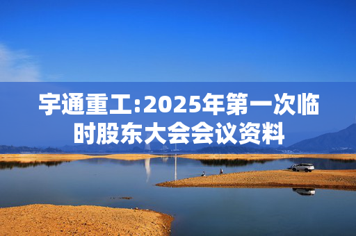 宇通重工:2025年第一次临时股东大会会议资料