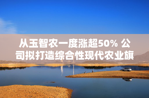 从玉智农一度涨超50% 公司拟打造综合性现代农业旗舰集团