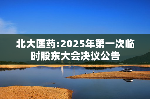 北大医药:2025年第一次临时股东大会决议公告