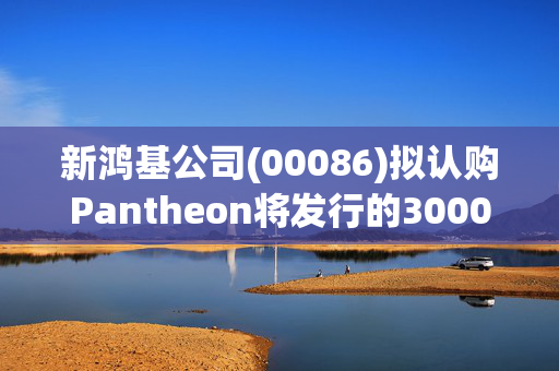 新鸿基公司(00086)拟认购Pantheon将发行的3000万美元可换股债券