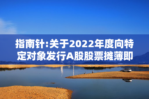 指南针:关于2022年度向特定对象发行A股股票摊薄即期回报与填补措施及相关主体承诺事项（修订稿）的公告