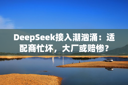 DeepSeek接入潮汹涌：适配商忙坏，大厂或赔惨？