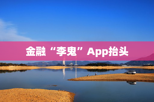 金融“李鬼”App抬头